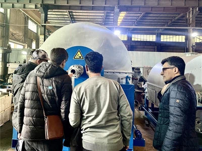 Chengzhixin Rotary Drum Flaker mottar høy anerkjennelse fra iranske kunder